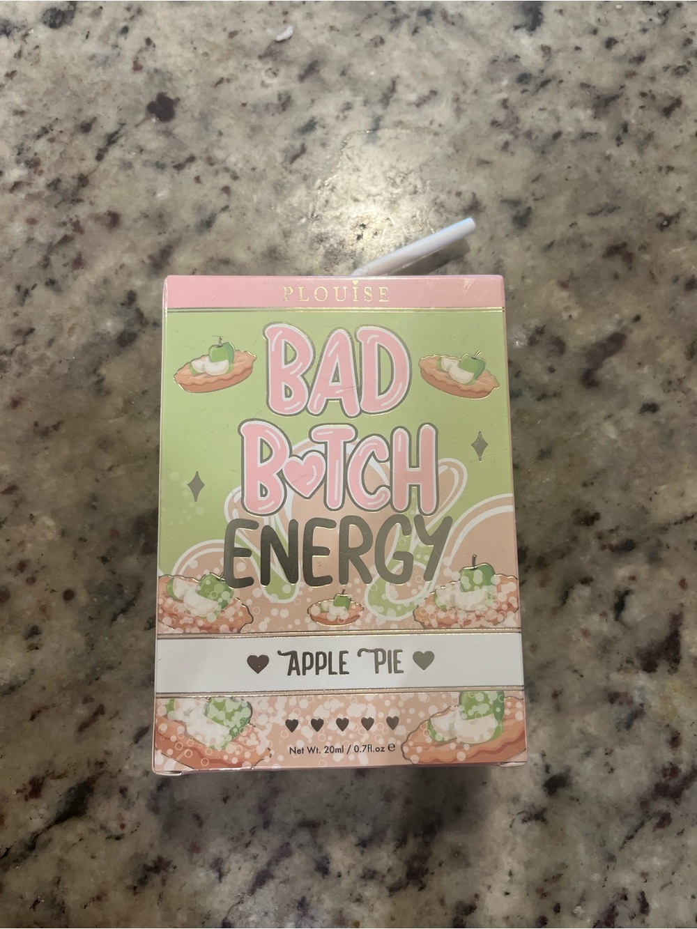 Bad B Energy Apple Pie Lip Gloss - Pink & Light Green